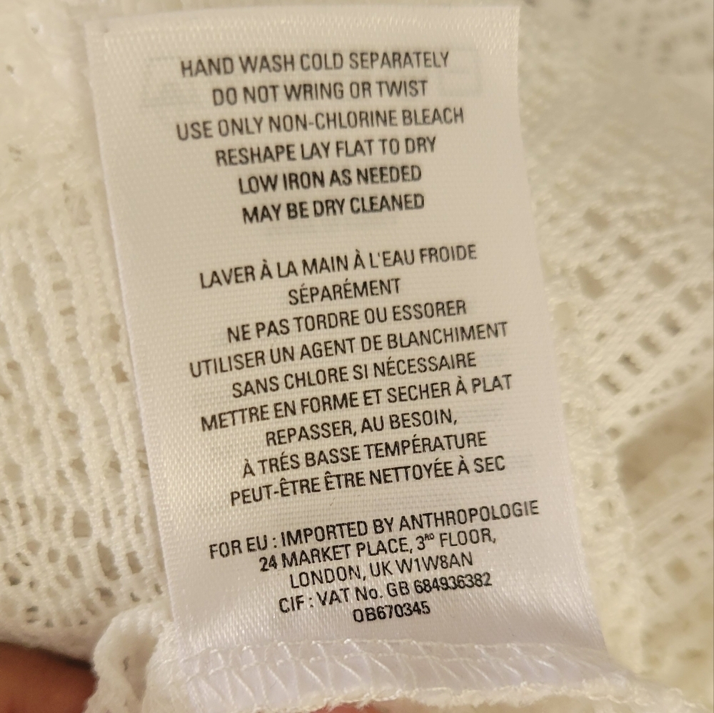 Anthropologie Akemi + Kin Swim Cover Up Size XS/Small - Picture 5 of 7